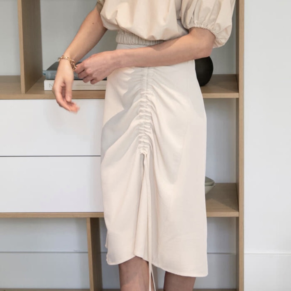 NWT Oak and fort pencil midi skirt